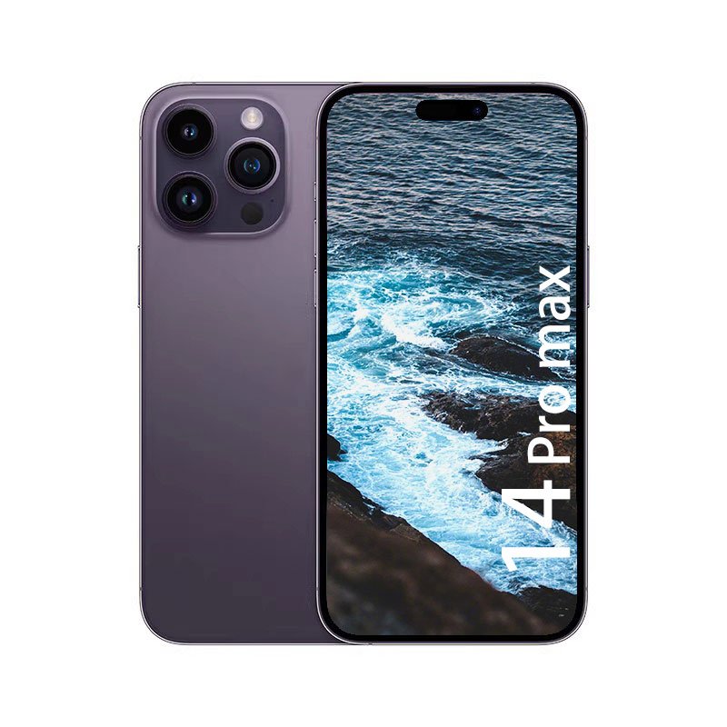 Original phone 14 Pro max 6.7 inches Wired charging: 20W Bluetooth 5.3 Wireless charging Dual card new mobile phones